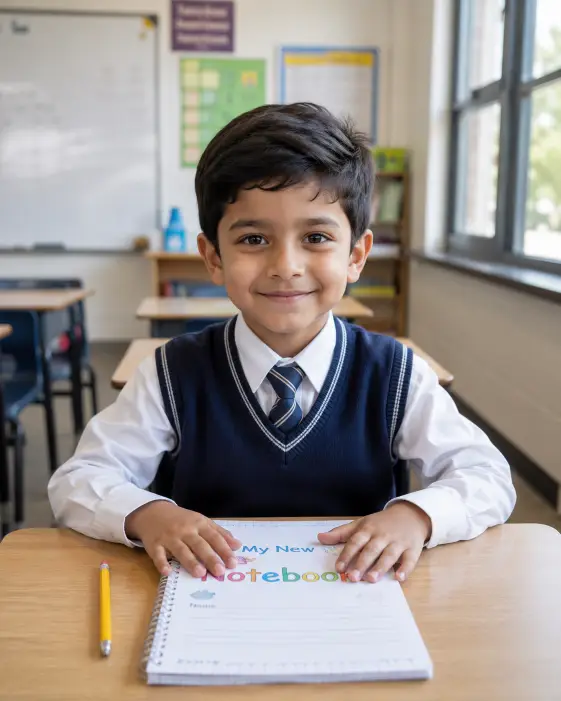 First Day of School Portrait Prompt for Classroom Photos