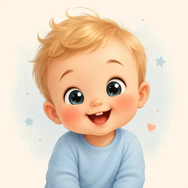 Cute Cartoon Baby Prompt for Chibi Style Illustrations